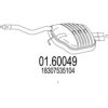 MTS 01.60049 End Silencer